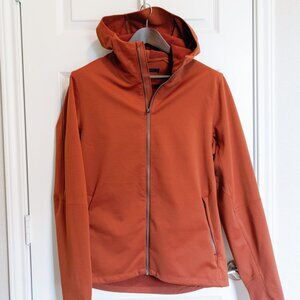 lululemon - Fleece Back Soft Shell Jacket - Burnt Orange - Medium